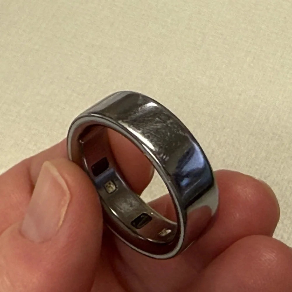 Oura Silver Charging Dock